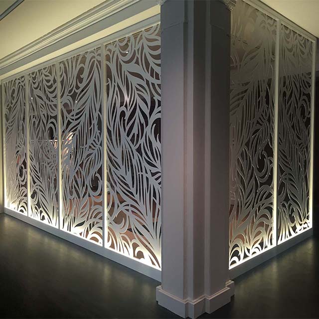 STAINLESS STEEL LASER CUTTING DESIGN SCREEN