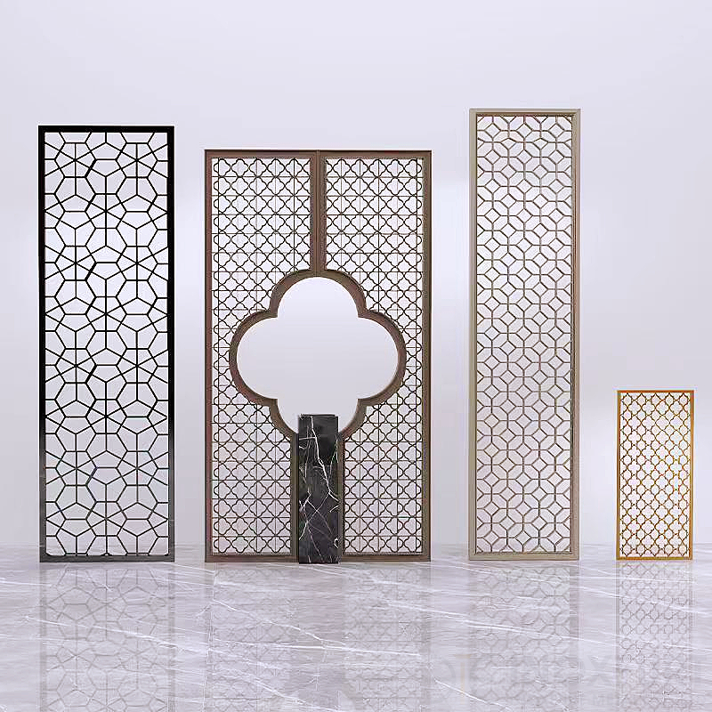 STAINLESS STEEL CUSTOMIZED MODERN STYLE PATTERN PARTITION