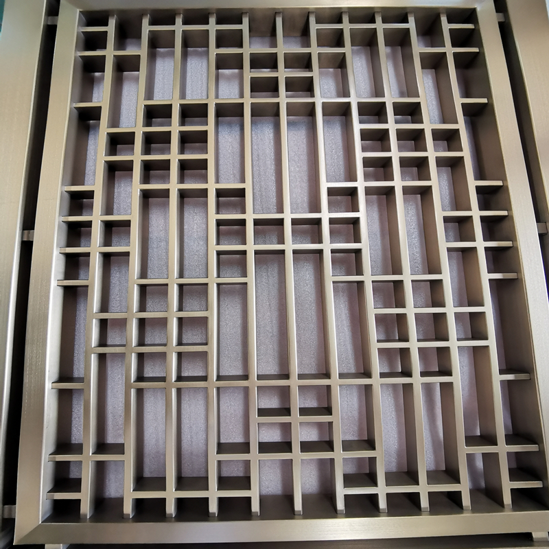 STAINLESS STEEL TUBE DESIGN PATTERN SCREEN 