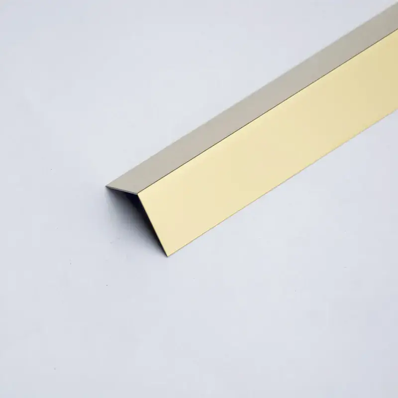 Hot Selling 304 316 0.8mm tile clip mirror surface ceiling trim with One Stop Services