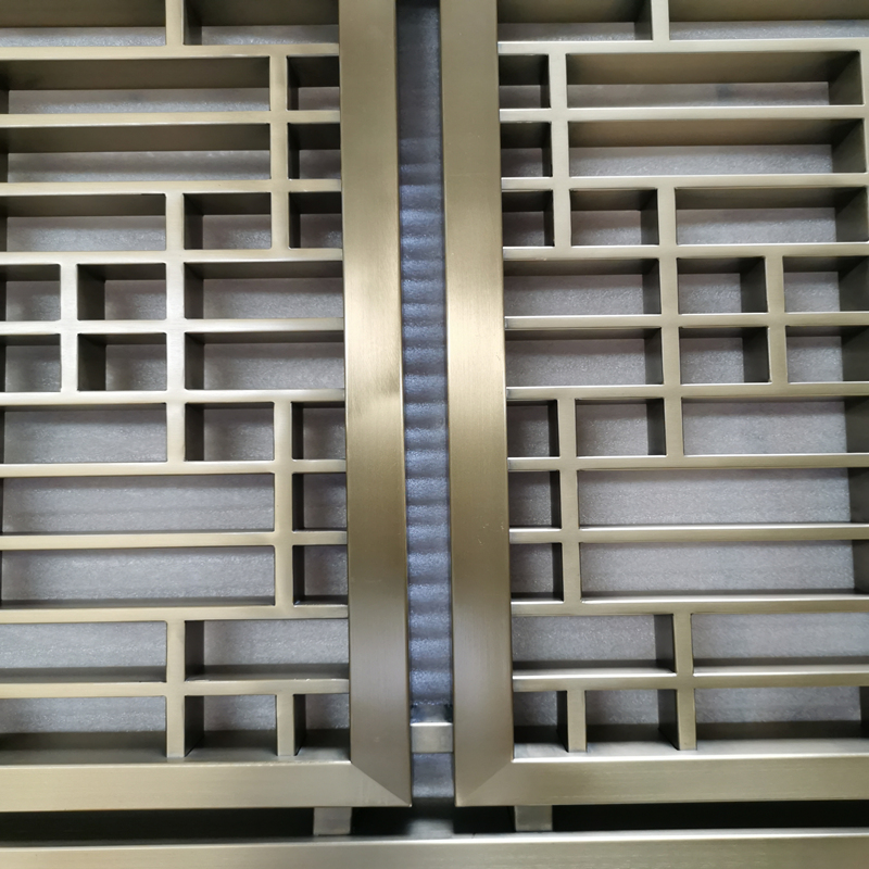 STAINLESS STEEL TUBE DESIGN PATTERN SCREEN 