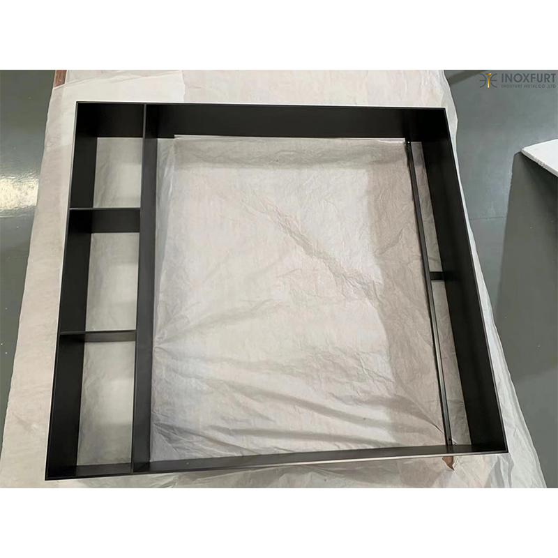 STAINLESS STEEL TV NICHE FRAME