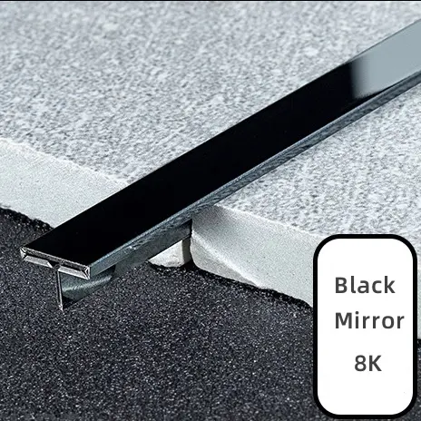 Tile Trim Stainless Steel Ceramic Corner Trim for Marble Edge Decoration Plain OEM Customized Accessory