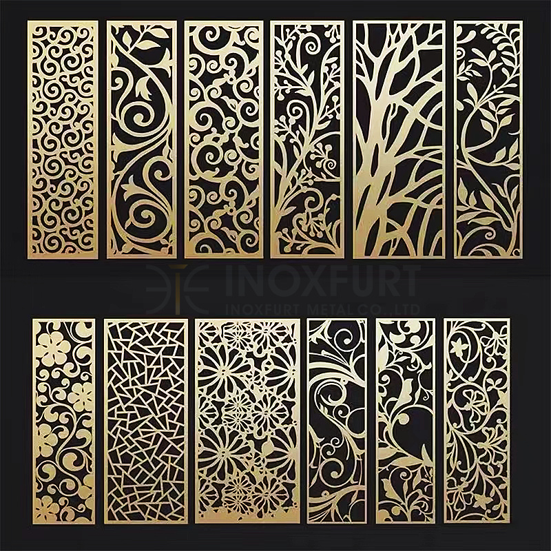 STAINLESS STEEL/ALUMINIUM LASER CUTTING PATTERN