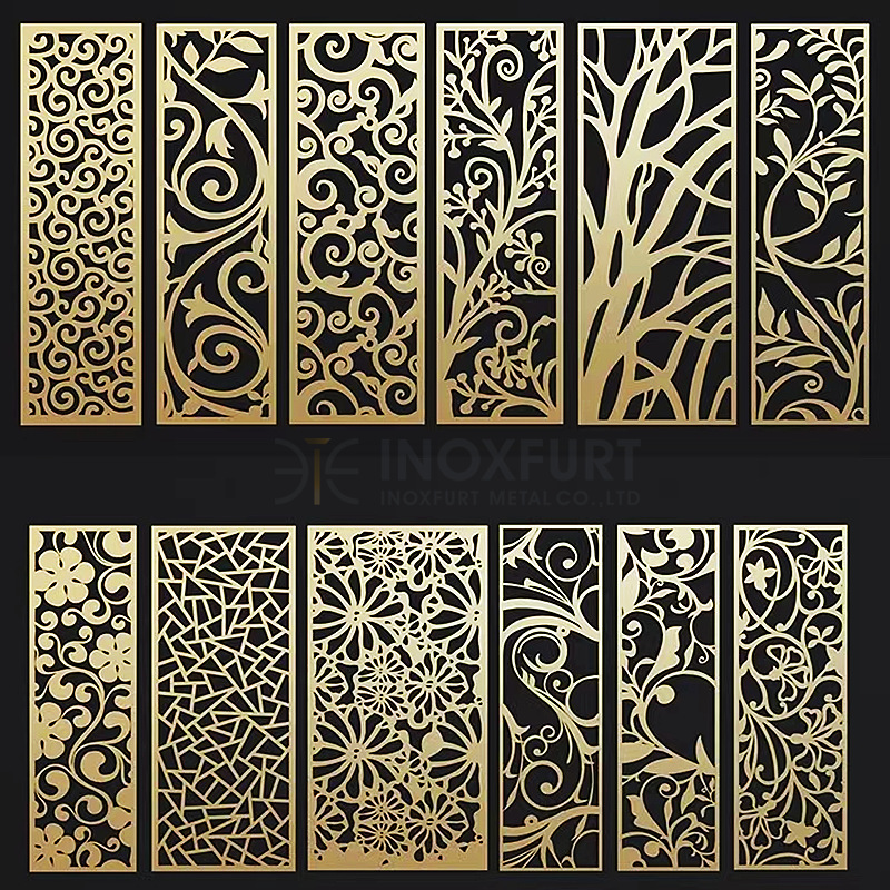 STAINLESS STEEL/ALUMINIUM LASER CUTTING PATTERN