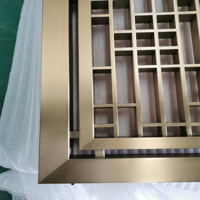 STAINLESS STEEL TUBE DESIGN PATTERN SCREEN 