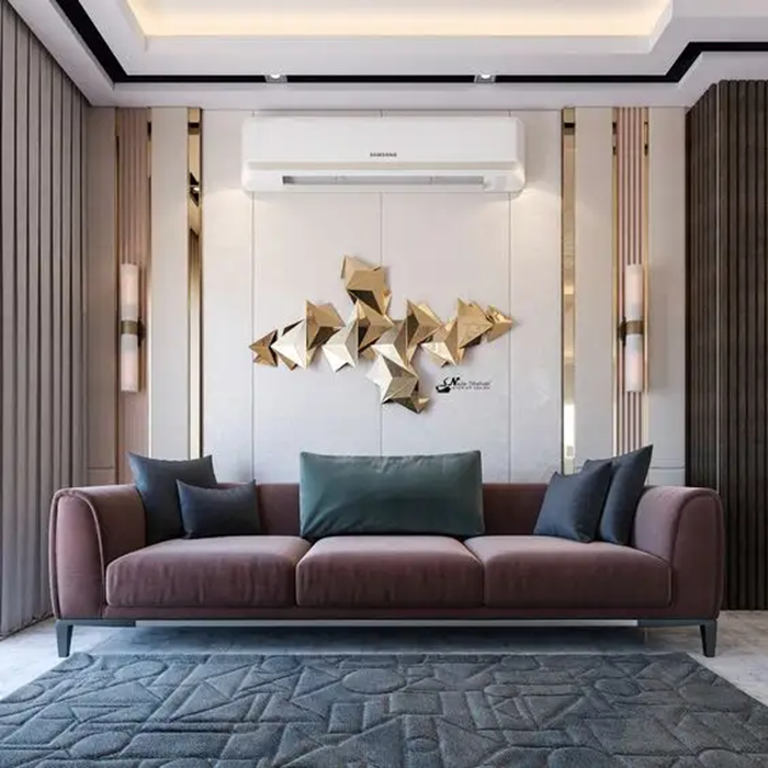 Factory Customized 316 Stainless Steel Irregular Z-trim Edge Trim Mirror Sliding Door Accessories for Lounge bar