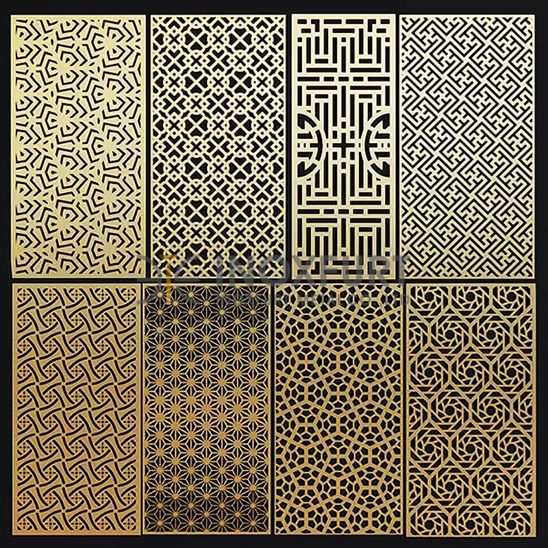 STAINLESS STEEL/ALUMINIUM LASER CUTTING PATTERN