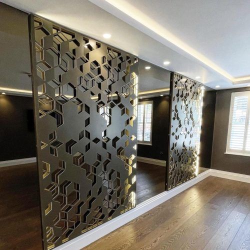 STAINLESS STEEL CUSTOMIZED 3D LASER CUTTING PATTERN