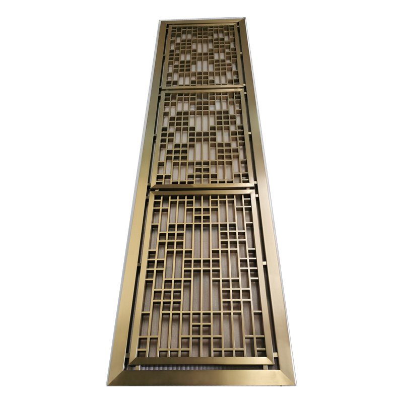 STAINLESS STEEL TUBE DESIGN PATTERN SCREEN 