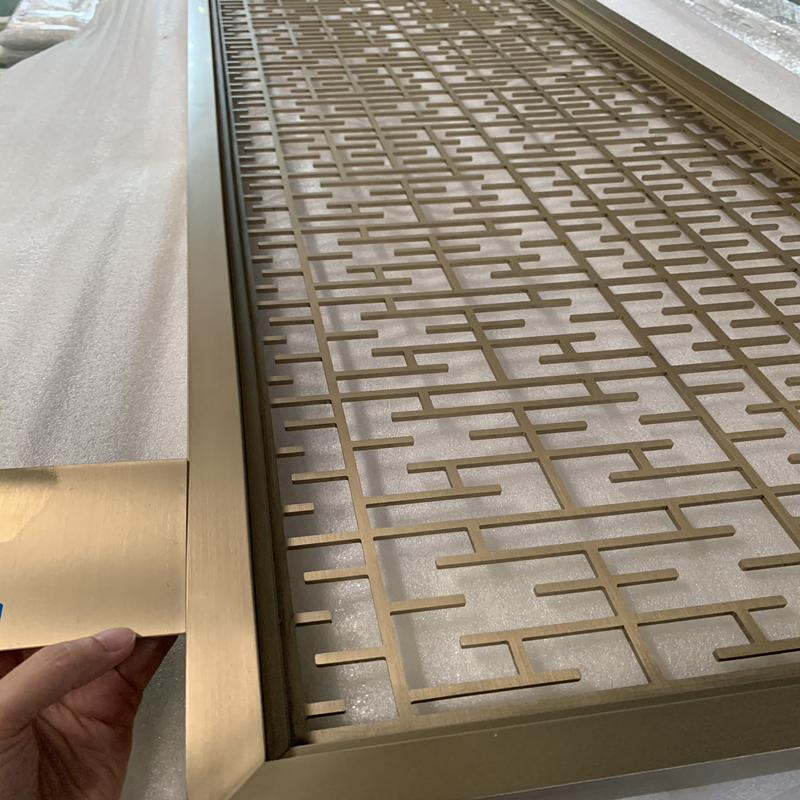 STAINLESS STEEL 10MM SHEET LASER CUTTING SCREEN 