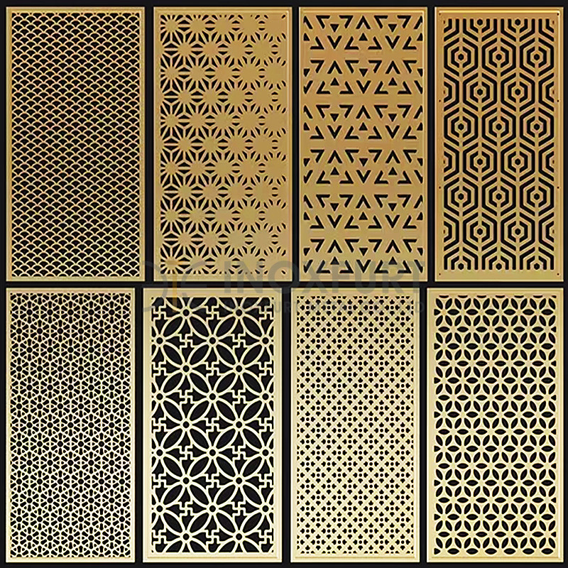 STAINLESS STEEL/ALUMINIUM LASER CUTTING PATTERN