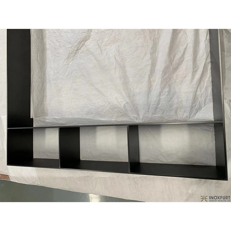 STAINLESS STEEL TV NICHE FRAME