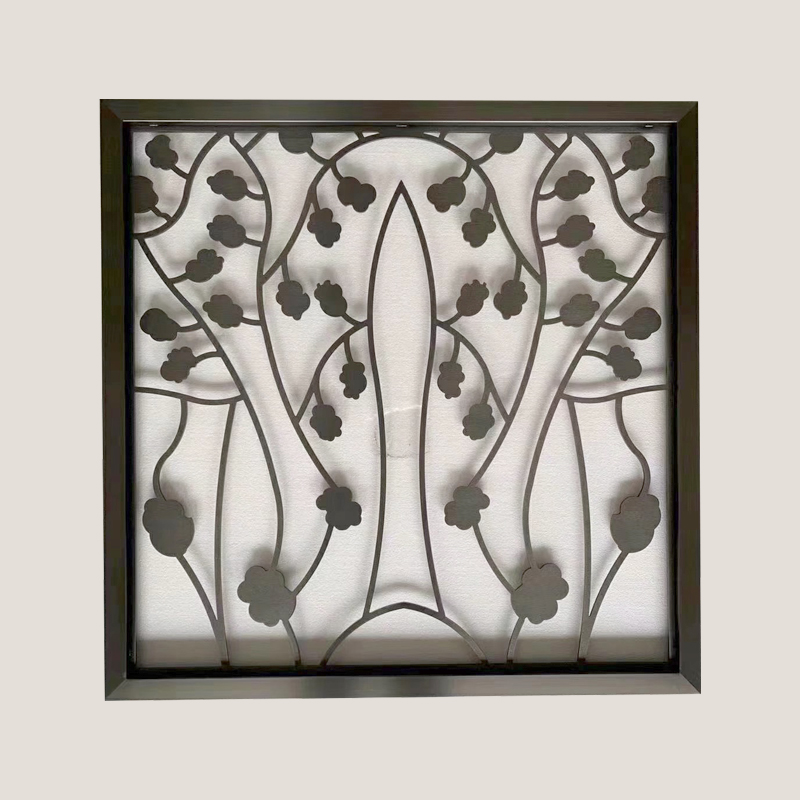 STAINLESS STEEL CUSTOMIZED LASER PATTERN