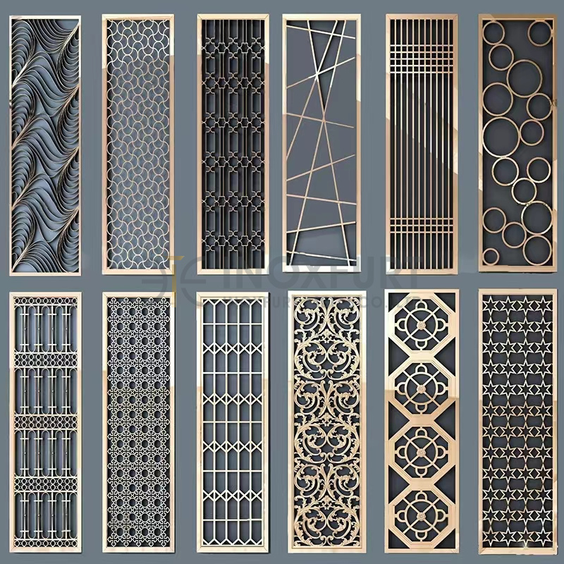 STAINLESS STEEL/ALUMINIUM LASER CUTTING PATTERN