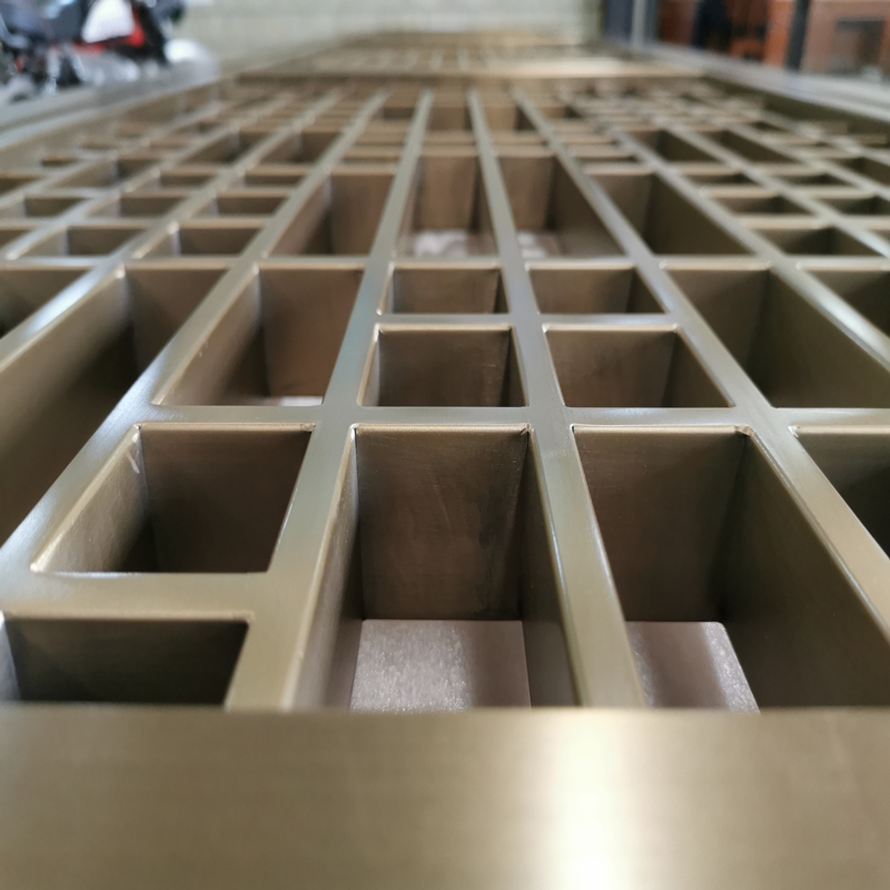 STAINLESS STEEL TUBE DESIGN PATTERN SCREEN 