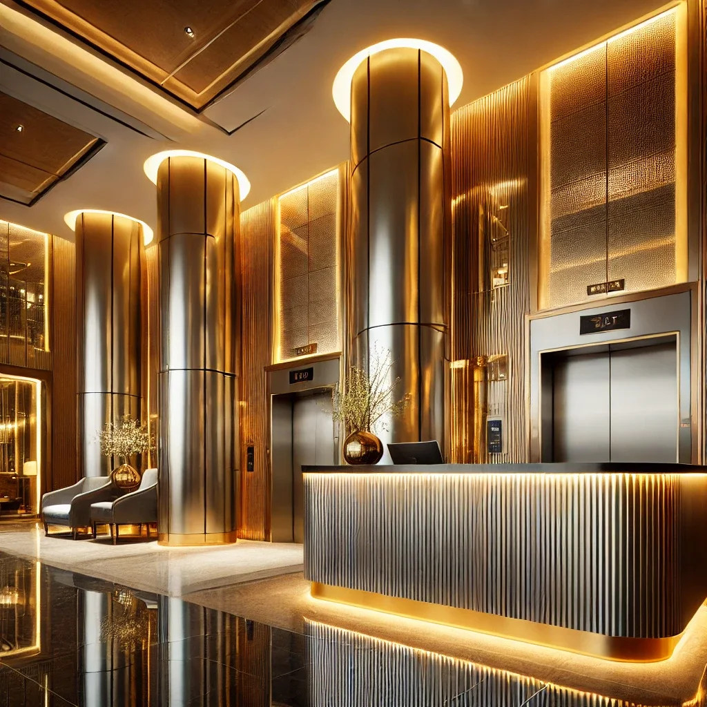 Decorative Stainless Steel in Modern Architecture