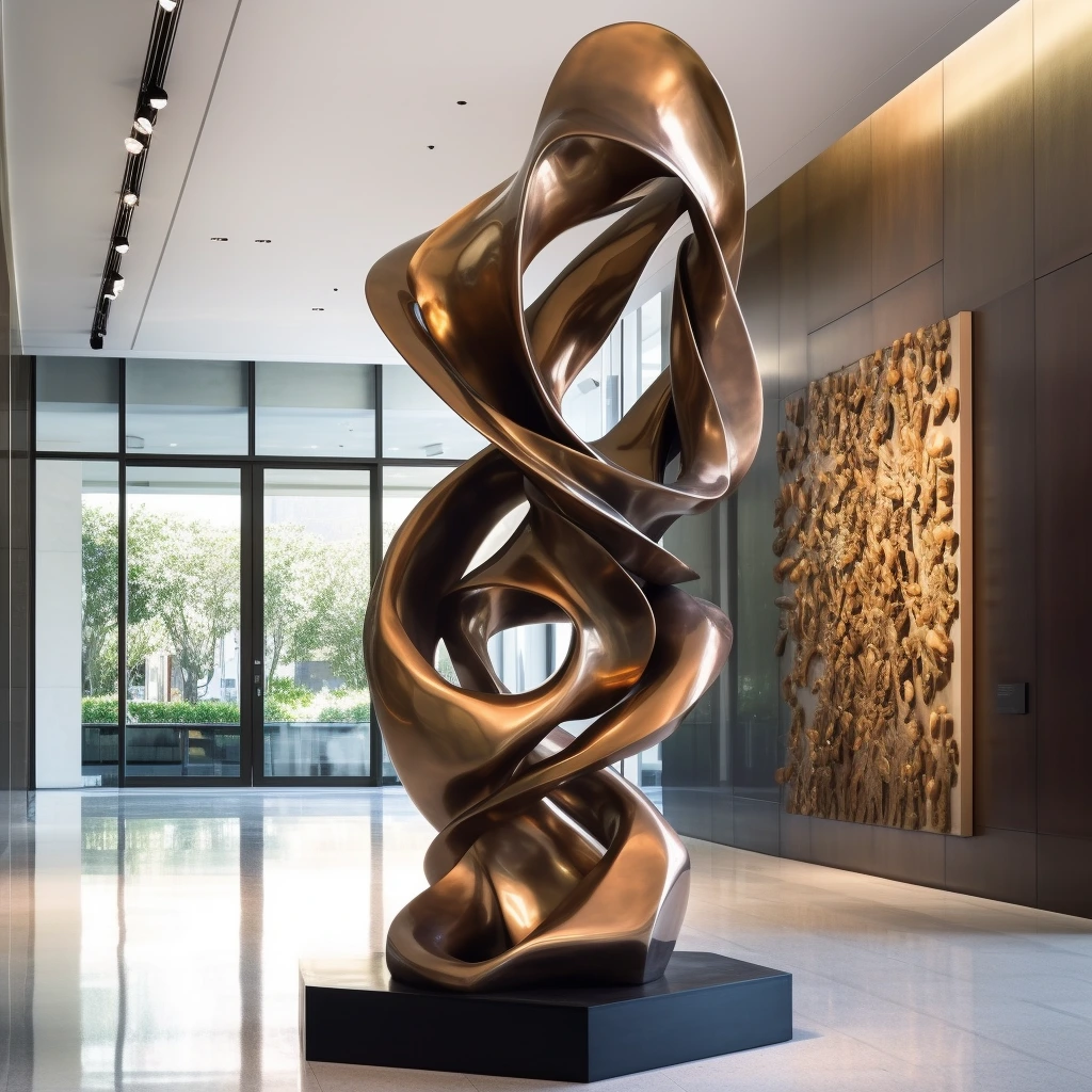 Luxury metal Sculptures